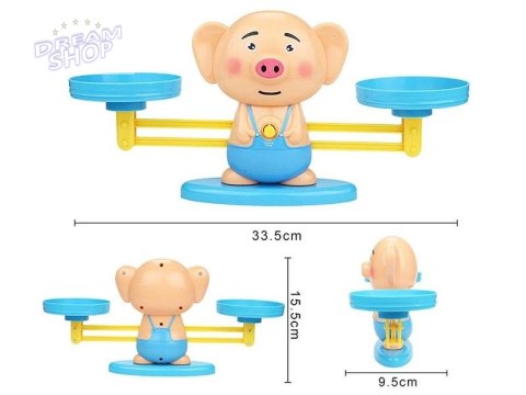 Gra Nauka Liczenia - Równoważnia Waga Szalkowa Świnka - Piggy Balance Gra Nauka Liczenia - Równoważnia Waga Szalkowa Świnka - Piggy Balance