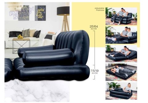 Materac Łóżko 188 x 152 x 64 cm Bestway 75054 Materac Łóżko 188 x 152 x 64 cm Bestway 75054