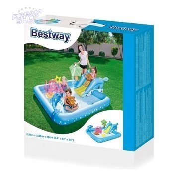 Plac zabaw Akwarium 239 x 206 x 86 cm Bestway 53052 Plac zabaw Akwarium 239 x 206 x 86 cm Bestway 53052