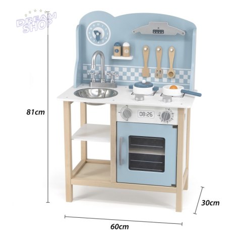 VIGA PolarB Kuchnia z Akcesoriami Silver - Blue VIGA PolarB Kuchnia z Akcesoriami Silver - Blue