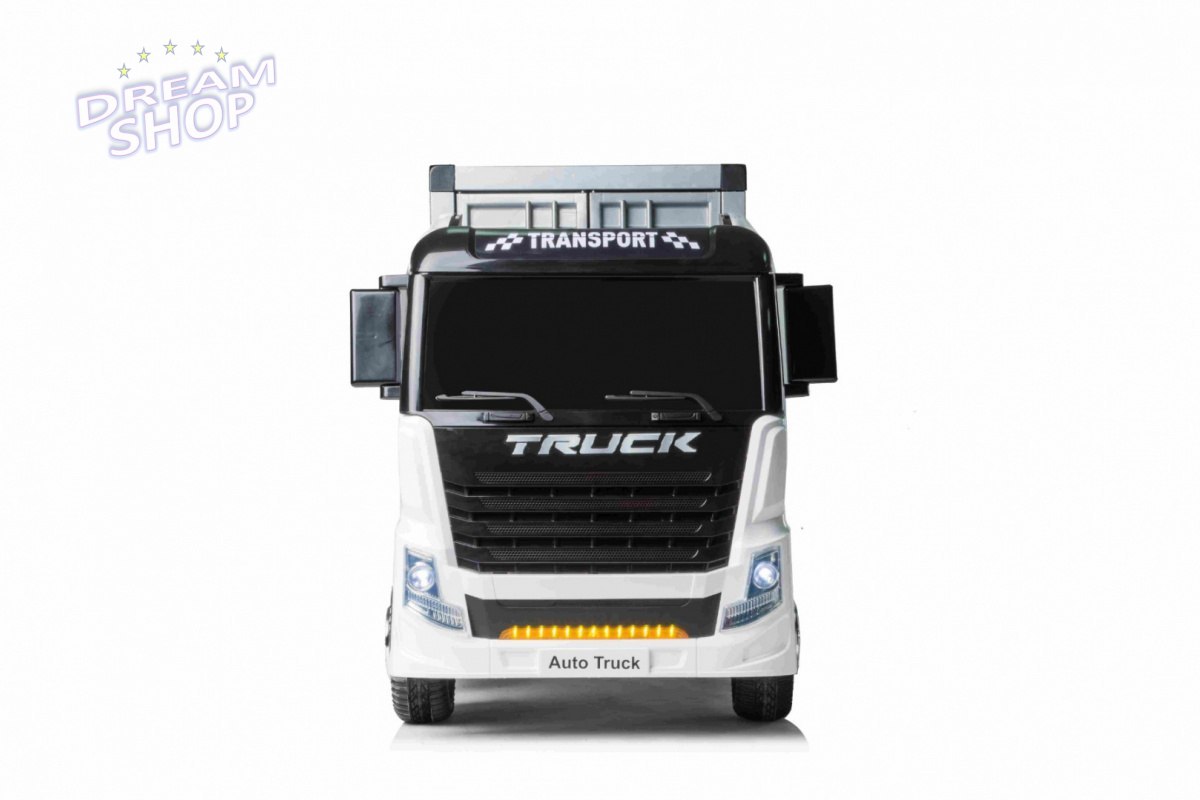 Pojazd Container Truck Biały+ Naczepa Pojazd Container Truck Biały+ Naczepa