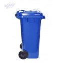 Pojemnik na odpady 120L kosz - niebieski
