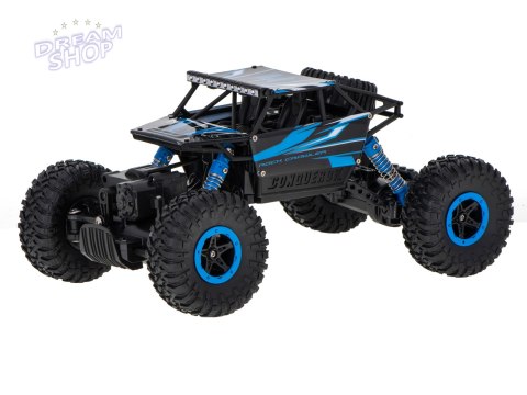 Samochód RC Rock Crawler HB 2,4GHz 1:18 niebieski Samochód RC Rock Crawler HB 2,4GHz 1:18 niebieski