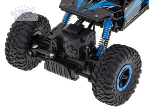 Samochód RC Rock Crawler HB 2,4GHz 1:18 niebieski Samochód RC Rock Crawler HB 2,4GHz 1:18 niebieski