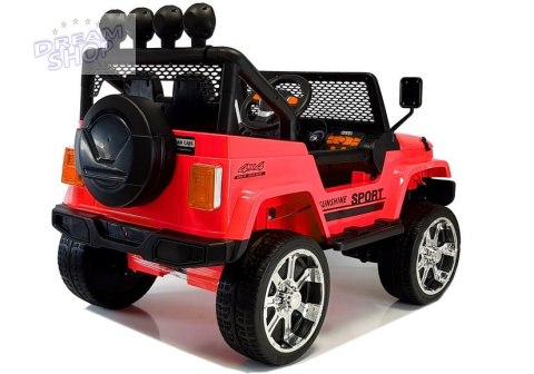 Auto na Akumulator S2388 Jeep Czerwony 4x45W Auto na Akumulator S2388 Jeep Czerwony 4x45W