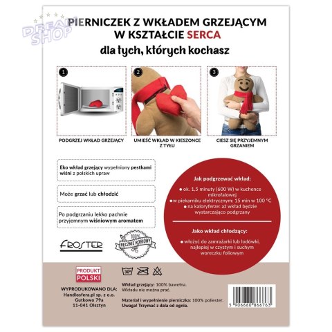 Grzejący Pierniczek o Gorącym Sercu na Walentynki Grzejący Pierniczek o Gorącym Sercu na Walentynki