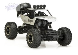 Samochód RC Rock Crawler 1:12 4WD METAL srebrny