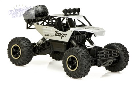 Samochód RC Rock Crawler 1:12 4WD METAL srebrny