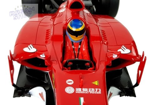 Auto Wyścigowe Bolid Formuła 1 Ferrari F138 Czerwony 1:12 2.4G Auto Wyścigowe Bolid Formuła 1 Ferrari F138 Czerwony 1:12 2.4G