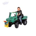 Rolly Toys Ciężarówka Samochód na Pedały Unimog Mercedes-Benz Wyciągarka