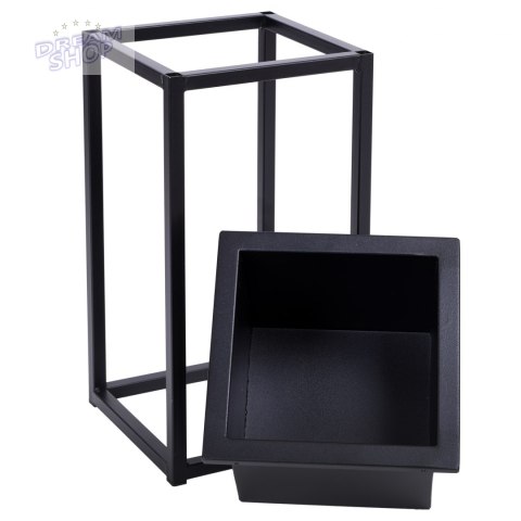 Kwietnik Concove 40 cm czarny Kwietnik Concove 40 cm czarny