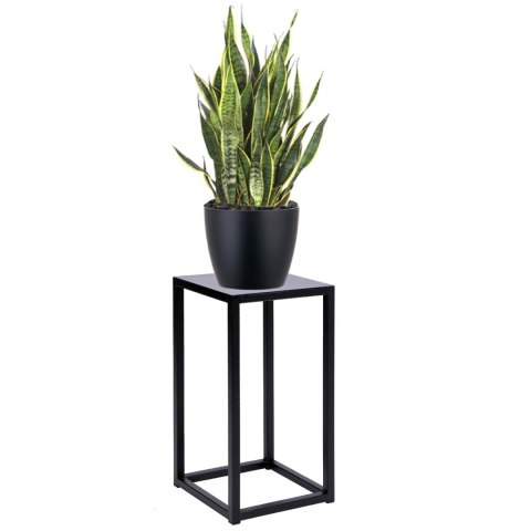 Kwietnik Piatto 40cm czarny