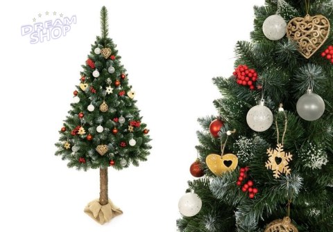 Choinka Sztuczna Sosna Diamentowa 180cm na Pniu