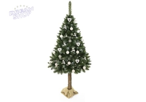 Choinka Sztuczna Sosna Diamentowa 180cm na Pniu
