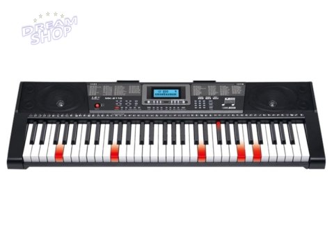 Keyboard MK-2115 Organy, 61 Klawiszy, Zasilacz, Podświetlane Klawisze Keyboard MK-2115 Organy, 61 Klawiszy, Zasilacz, Podświetlane Klawisze