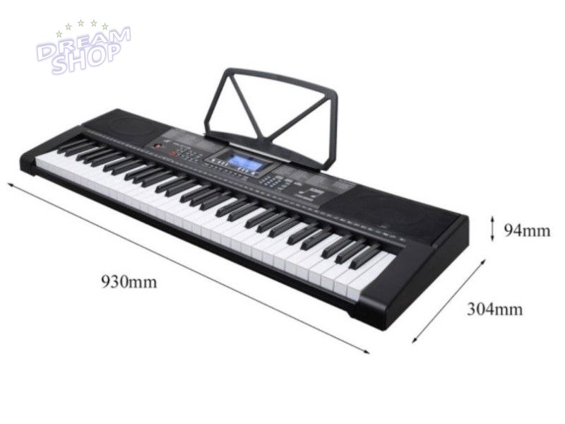 Keyboard MK-2115 Organy, 61 Klawiszy, Zasilacz, Podświetlane Klawisze Keyboard MK-2115 Organy, 61 Klawiszy, Zasilacz, Podświetlane Klawisze