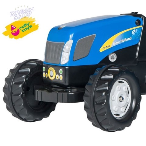 Rolly Toys rollyKid Traktor na pedały New Holland z przyczepką Rolly Toys rollyKid Traktor na pedały New Holland z przyczepką
