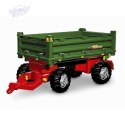 Rolly Toys rollyTrailer Przyczepa Rolly Multi dwuosiowa zielona