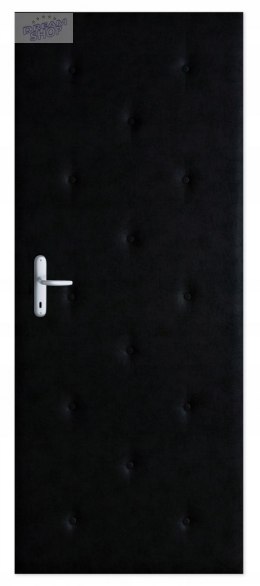 Tapicerka drzwiowa Guziki 1 Czarny 95cm