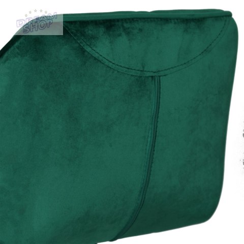 Krzesło barowe GRAPPO VELVET ciemno-zielony Krzesło barowe GRAPPO VELVET ciemno-zielony