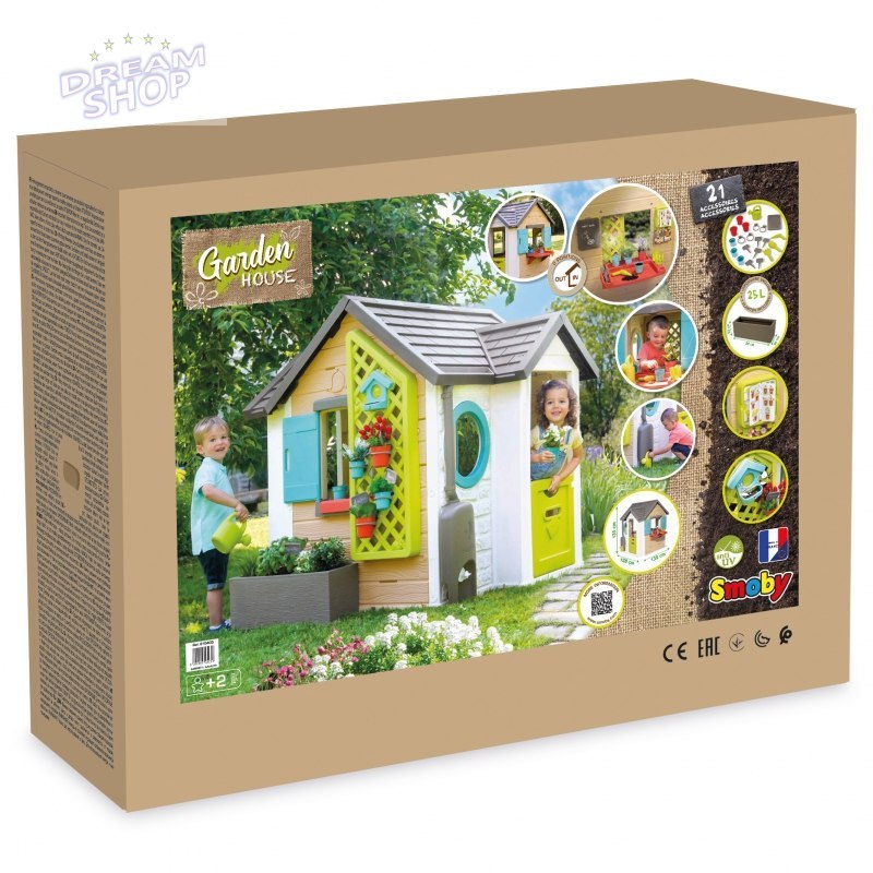 SMOBY Domek Ogrodnika Ogrodowy Garden House SMOBY Domek Ogrodnika Ogrodowy Garden House