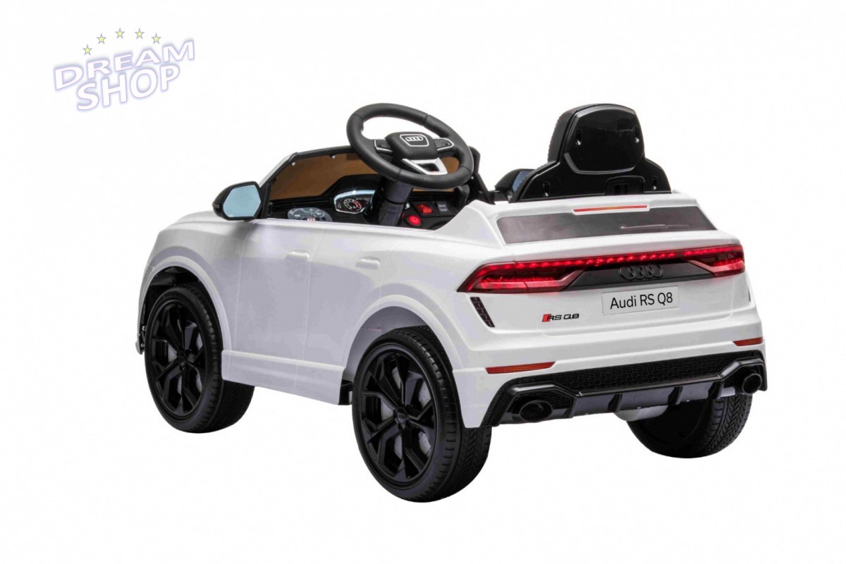 Pojazd Audi RS Q8 Biały Pojazd Audi RS Q8 Biały