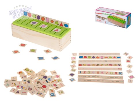 Sorter drewniany układanka logiczna dopasuj obrazki Sorter drewniany układanka logiczna dopasuj obrazki