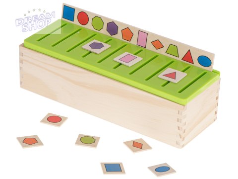 Sorter drewniany układanka logiczna dopasuj obrazki Sorter drewniany układanka logiczna dopasuj obrazki
