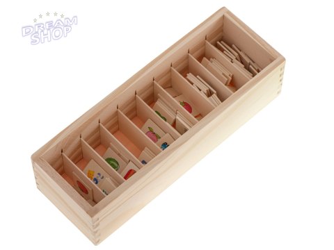 Sorter drewniany układanka logiczna dopasuj obrazki Sorter drewniany układanka logiczna dopasuj obrazki