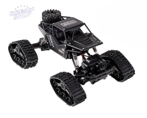 Samochód RC Rock Crawler 4x4 LHC012 auto 2w1 czarn Samochód RC Rock Crawler 4x4 LHC012 auto 2w1 czarn