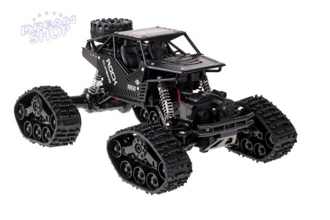 Samochód RC Rock Crawler 4x4 LHC012 auto 2w1 czarn Samochód RC Rock Crawler 4x4 LHC012 auto 2w1 czarn