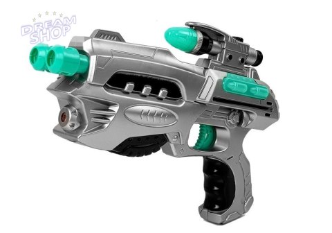 Zestaw Kosmiczny Miecz Świetlny Pistolet Okulary Ochronne Zestaw Kosmiczny Miecz Świetlny Pistolet Okulary Ochronne