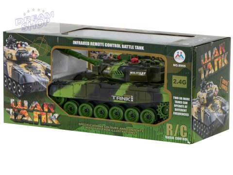 Czołg RC War Tank 9993 2.4 GHz kamuflaż leśny Czołg RC War Tank 9993 2.4 GHz kamuflaż leśny