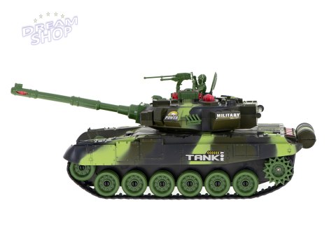 Czołg RC War Tank 9993 2.4 GHz kamuflaż leśny Czołg RC War Tank 9993 2.4 GHz kamuflaż leśny