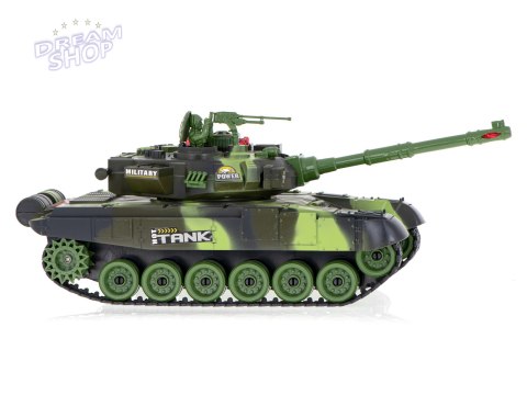 Czołg RC War Tank 9993 2.4 GHz kamuflaż leśny Czołg RC War Tank 9993 2.4 GHz kamuflaż leśny