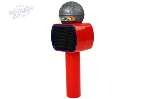 Mikrofon Dziecięcy Bezprzewodowy Karaoke Głośnik Bluetooth Czerwony Mikrofon Dziecięcy Bezprzewodowy Karaoke Głośnik Bluetooth Czerwony