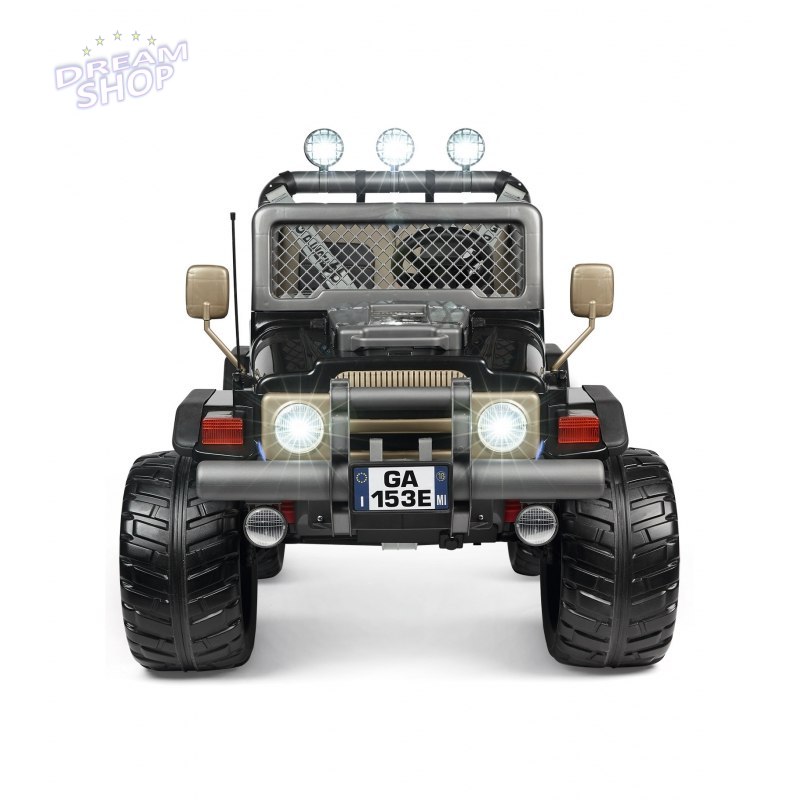 PEG PEREGO Samochód na Akumulator Gaucho XP Pojazd Jeep Terenowy 24V Radio Światła PEG PEREGO Samochód na Akumulator Gaucho XP Pojazd Jeep Terenowy 24V Radio Światła