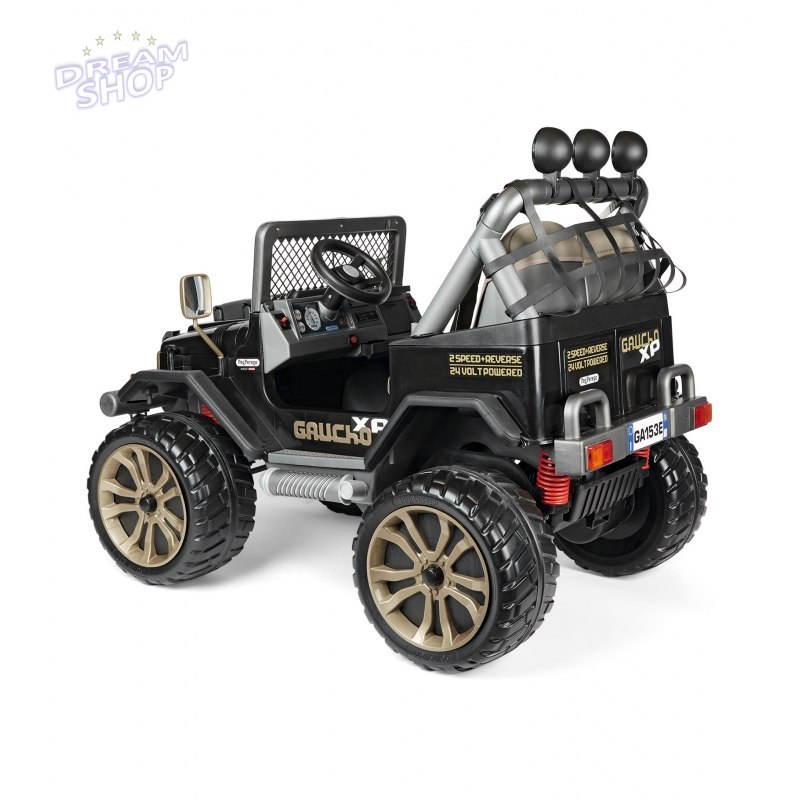 PEG PEREGO Samochód na Akumulator Gaucho XP Pojazd Jeep Terenowy 24V Radio Światła PEG PEREGO Samochód na Akumulator Gaucho XP Pojazd Jeep Terenowy 24V Radio Światła