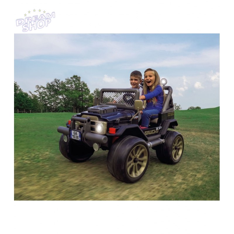 PEG PEREGO Samochód na Akumulator Gaucho XP Pojazd Jeep Terenowy 24V Radio Światła PEG PEREGO Samochód na Akumulator Gaucho XP Pojazd Jeep Terenowy 24V Radio Światła