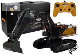 Koparka Zdalnie Sterowana model 1592 HuiNa 1:14 R/C Żółta