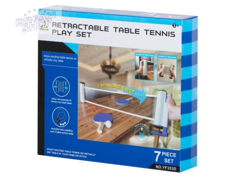 Tenis stołowy ping pong siatka paletki zestaw Tenis stołowy ping pong siatka paletki zestaw