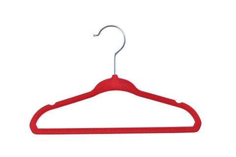 Wieszak welurowy Mini komplet 5 szt. - mix kolorów