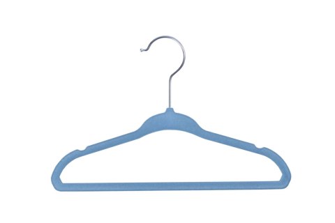 Wieszak welurowy Mini komplet 5 szt. - mix kolorów