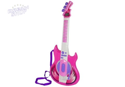 Gitara Z Mikrofonem Gwiazda Rocka Dźwięk