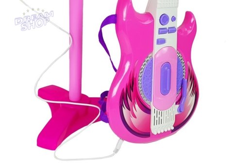 Gitara Z Mikrofonem Gwiazda Rocka Dźwięk