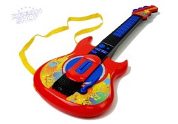 Zestaw Muzyczny 3 w 1 Gitara Keyboard Mikrofon