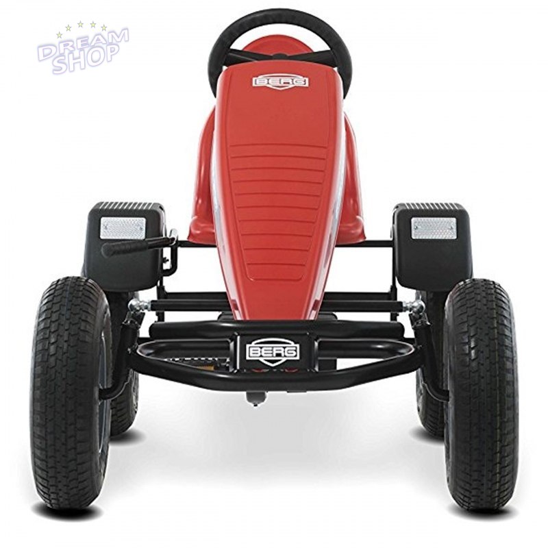 BERG Gokart na pedały Extra Sport Czerwony BFR Pompowane koła od 5 lat do 100 kg BERG Gokart na pedały Extra Sport Czerwony BFR Pompowane koła od 5 lat do 100 kg
