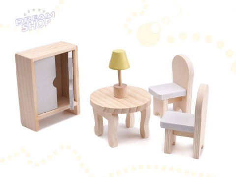 LULILO DOMEK DLA LALEK DREWNIANY IRISO LED MEBLE LULILO DOMEK DLA LALEK DREWNIANY IRISO LED MEBLE