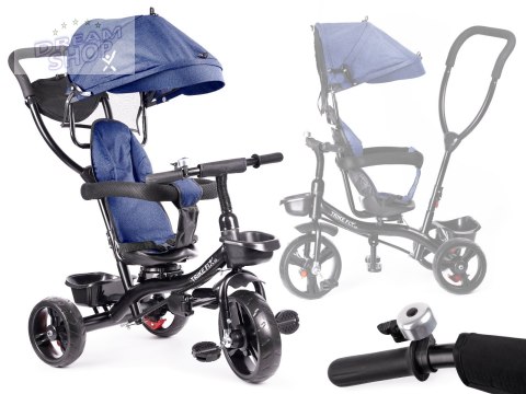 Rowerek trójkołowy Trike Fix Lite granatowy Rowerek trójkołowy Trike Fix Lite granatowy