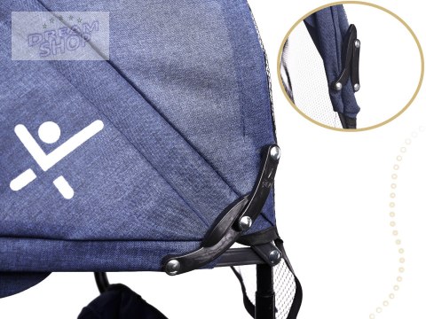 Rowerek trójkołowy Trike Fix Lite granatowy Rowerek trójkołowy Trike Fix Lite granatowy